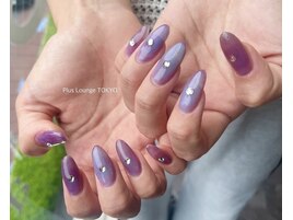 シンプル★マグネットネイル♪