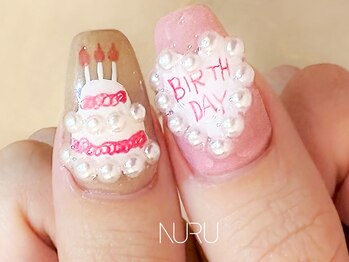 ヌル ネイル 新宿(NURU NAIL)/個性派/韓国個性派/ジェルネイル