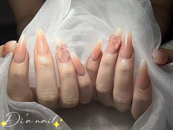 ディアネイルサロン 池袋(Di’a)/長さだし/チーク/リボン