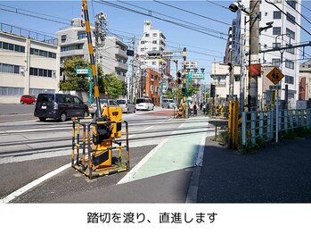 ルピナス整体院/JR西日暮里駅からの道順４