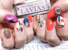 プロフェッショナル ネイルサロン ラヴィアス(LAVIAS)/【ジェル】お好きなアート6本