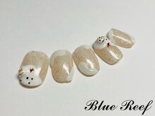 ネイルアンドまつげエクステ ブルーリーフ 四谷三丁目店(Blue Reef)/メルティ雪だるま