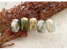 グラッドネイル 銀座店(GLAD nail)/もやもやニュアンスネイル