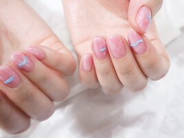 ポイントデザインネイル