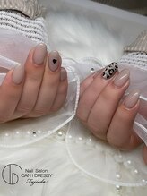 キャンアイドレッシー 藤枝店/ヒョウ柄ネイル