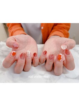 手描きアートが得意なサロン