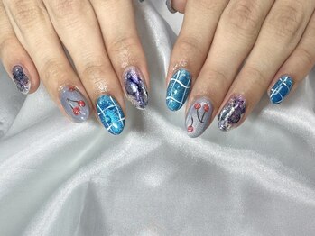 ケーエヌ(KN)/個性派さくらんぼネイル