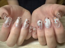 アミュリー ネイル アトリエ(Amury nail atelier)/クリアフレンチ マグネット
