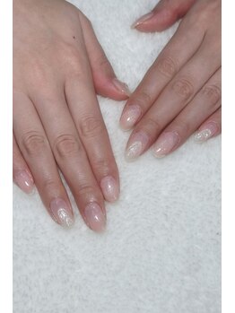 インプレス 鶴見店(Impress)の写真/綺麗め王道デザインが好評♪丁寧なネイルケア・美フォルムで差がつく☆存在感あふれるシンプルネイルを*