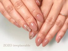 ゾゾ イリプレッセブル(ZOZO irreplaceable)/オフィスネイルにも◎ニュアンス