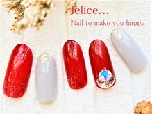 ネイルサロン フェリーチェ(felice)/【定額ネイル】¥8480