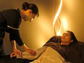 ヘッドコンチェルト(Head Concerto)/頭だけではなく腕先まで施術。