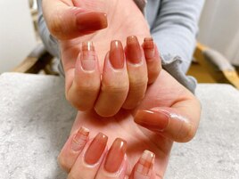 チェックネイル