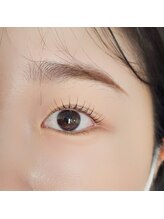 アイラッシュサロン カルモ(eye lash salon calmo)/奥二重/厚み 長さ 太さ 普通