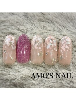 アモズネイル さっぽろ東急百貨店(AMO'S NAIL)/9900円デザイン