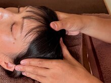 幸せのもり整体院/肩こり整体風景