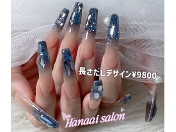 ハナアイ サロン 新大久保店(hanaai salon)/チップ長さだしデザイン9800
