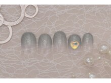 ネイルサロンプリッシュ 横浜店(prish)/5000円　グラデ　オーロラハート