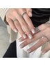 【Hand】ミラーネイルorオーロラネイル¥6000