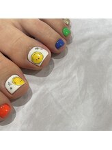 レイネイル アンド レイアイ 長嶺店(RAY NAIL & ray eye)/カラフルニコちゃん