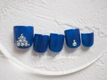 ネイルサロン ブランシュール(Nail Salon Blancheur)/【夏フット】ストーンアクセント