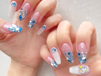 ネイルマジック 仙台一番町店(NAIL MAJIC)/ストーングラデ♪