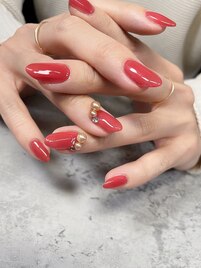 クリスマスネイル