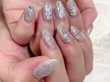 キャッツアイ東京 新宿店(Cat's eye TOKYO)/夏の涼しげネイル