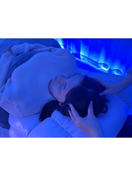 ヘッドスパで癒されたい