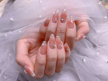 スノーネイルサロン 新宿店(Snow nail salon)/チークネイル