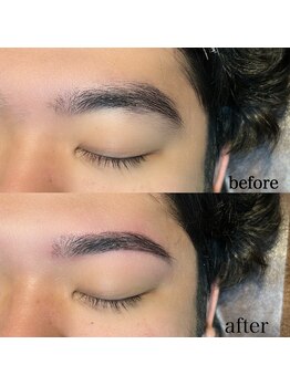 ビューステージ アイブロウサロン 函館/メンズ眉デザイン