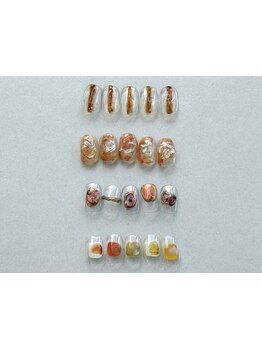 ショートネイルデザインが豊富