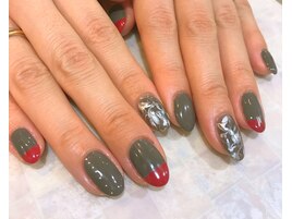 【Dress 梅田】マーブルネイル