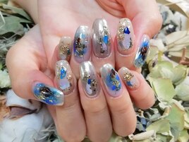 大人の夏ネイルシリーズ1