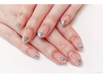 ネイルサロンアンドネイルスクールアートローズ 町田店(Art Rose)/シェルネイル