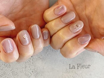 ラ フルール(La Fleur)/ラベンダー シェル グレージュ