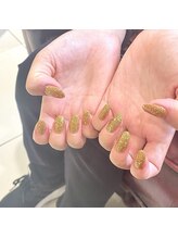 グラマラス プレジール 中野店(glamourous plaisir)/グリッターネイル