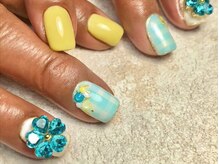 オーラリー ネイル アート メゾン(ORRERY nail art maison)/ハンド / パステルチェック