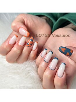 トレンドハートネイル¥9000