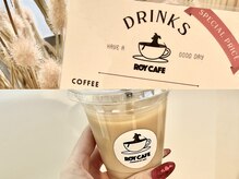 グランジーナ(Gran Jiina)の雰囲気（ROY CAFEのドリンクをモバイルオーダー出来ます♪）