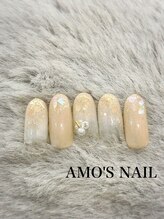 アモズネイル さっぽろ東急百貨店(AMO'S NAIL)/9900円デザイン
