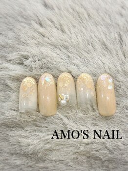 アモズネイル さっぽろ東急百貨店(AMO'S NAIL)/9900円デザイン