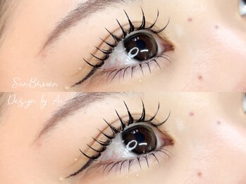 サンブラウン(SUN BROWN)/LED extension design by Ai