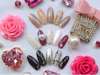 ネイルサロンアンドデコショップ アシュリー 大宮店(Ashliy)の写真/【デザインA¥6282/B¥7182/C¥8082】トレンドデザイン多数ご用意★イベントにピッタリのデザインが見つかる!!