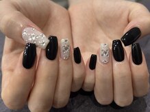 ビアンカ 中洲上川端店(Bianca)/ビジューネイル　￥10,200