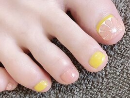 グレープフルーツネイル