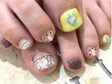 ネイルサロン ティディ(TIDY)/人気のドットネイル