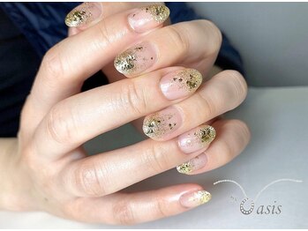 バイオアシス 麻布十番(by Oasis)/ゴールドアシメグラデ