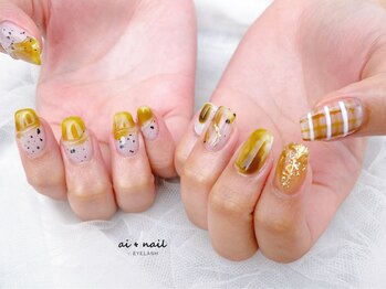 アイネイル 小倉(ai nail)/10本アート