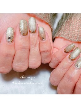 チャンプ 高の原店(Champ)/マグネットネイル